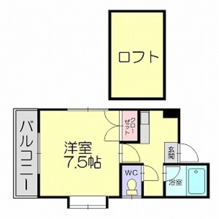 アイシス空港前の物件間取画像